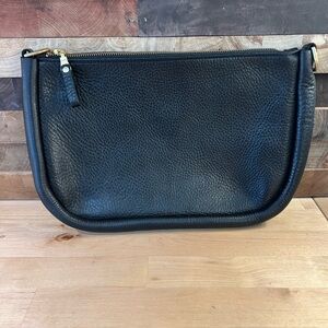 KMM & Co Utica Black Cypress large crossbody, like new.